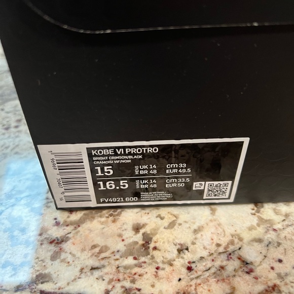 Men’s Nike Zoom Kobe 6 Protro Low 'Reverse Grinch' Size 15 FV4921-600 - Picture 4 of 7